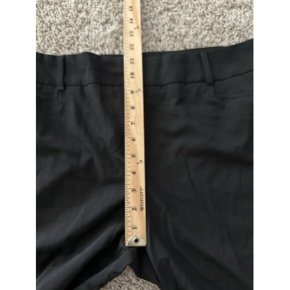 BCX Pants Juniors' Size 15 Black Bootcut Trouser Pants Work Wear Casual Faux - Picture 6 of 13